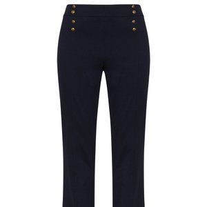 Lauren Ralph Lauren Button Trim Ponte Sailor Pants